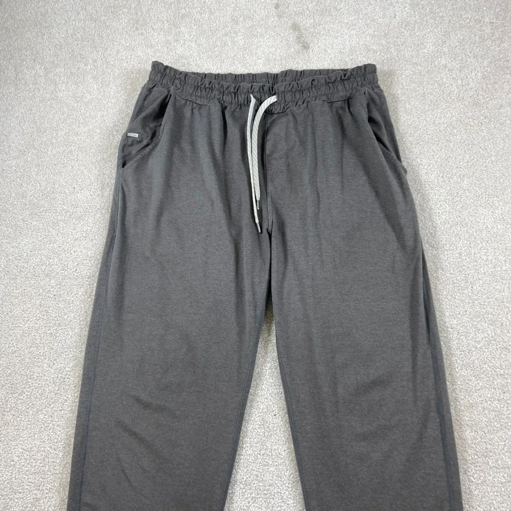 Vuori Ponto Performance Pants Mens XL Charcoal Gray Joggers V418